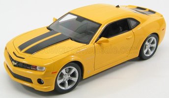 CHEVROLET - CAMARO SS RS 2010 gelb mit schwarzen Streifen